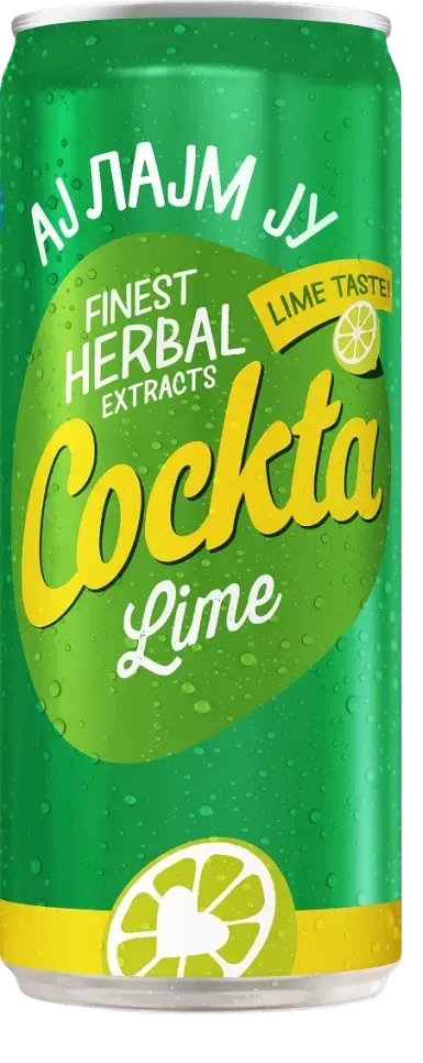 Cockta limeta 0.33l CAN Cockta