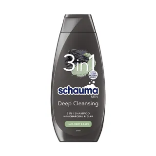 Sampon 3u1 Ugalj&Glina Schauma 400ml