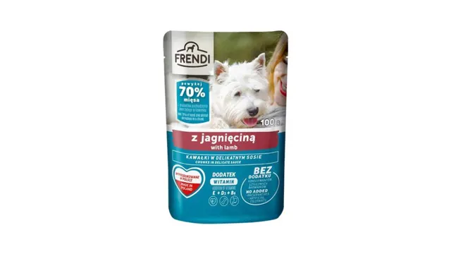 HRANA ZA PSE JAGNJETINA 100G FRENDI FRENDI