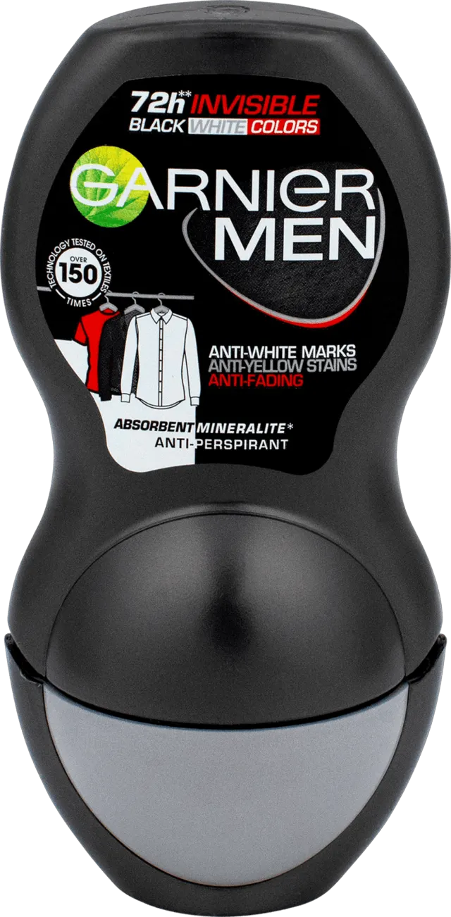 GARNIER MEN roll-on INVISIBLE PROT. 50ml GARNIER MEN