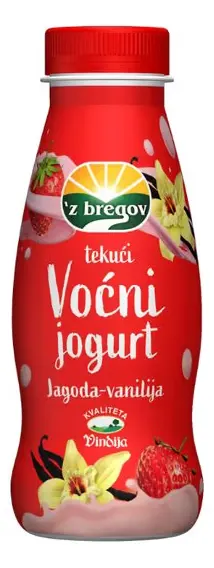 JOGURT VOCNI JAGODA-VANILA 330G FRESKA VINDIJA FRESKA