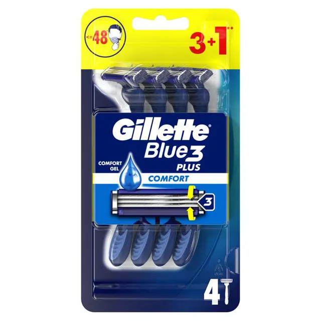 Brijac Blue3 Gillette 3+1 gratis 3 kom Gillette