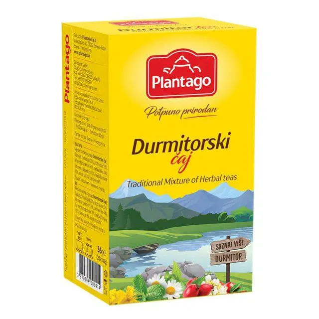 CAJ DURMITORSKI 36gr PLANTAGO PLANTAGO