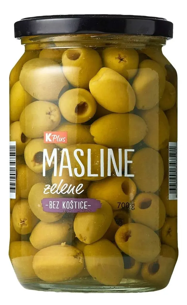MASLINE ZELENE BK 700G K PLUS K PLUS