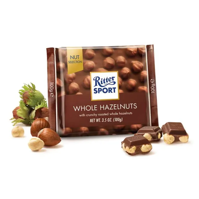 Cokolada sa lesnikom Ritter Sport 100g Ritter Sport