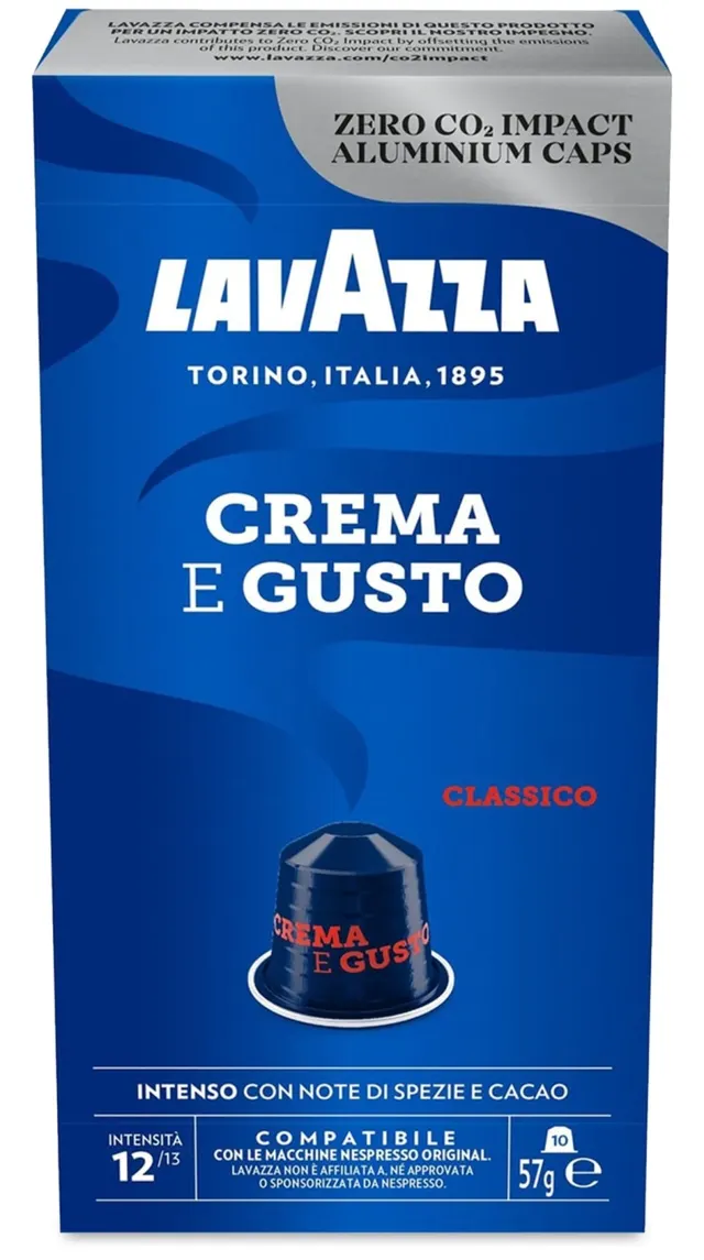 KAFA LAVAZZA NCC ALU CREMA E GUSTO CLASSICO 57gr LAVAZZA