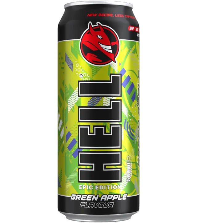 NAPITAK EN HELL GREEN APPL 0,5L CAN HELL
