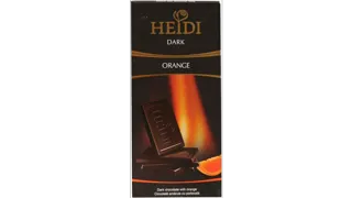 Cokolada crna Orange Heidi 80g