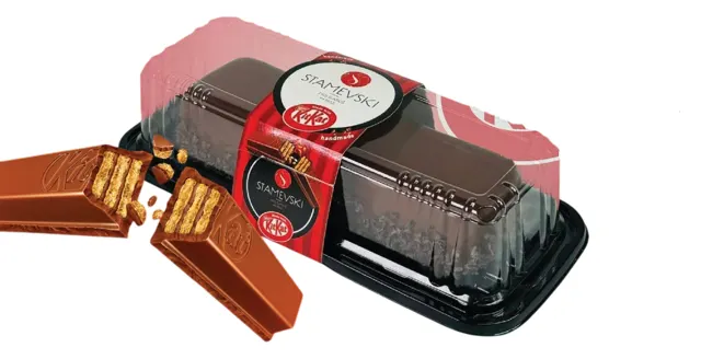 Tortica sa ukusom KitKat-a 600g Stamevski