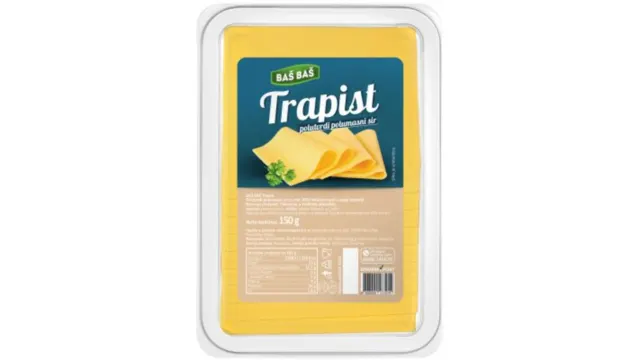 SIR TRAPIST SLAJS BAŠ BAŠ 150G BAS BAS