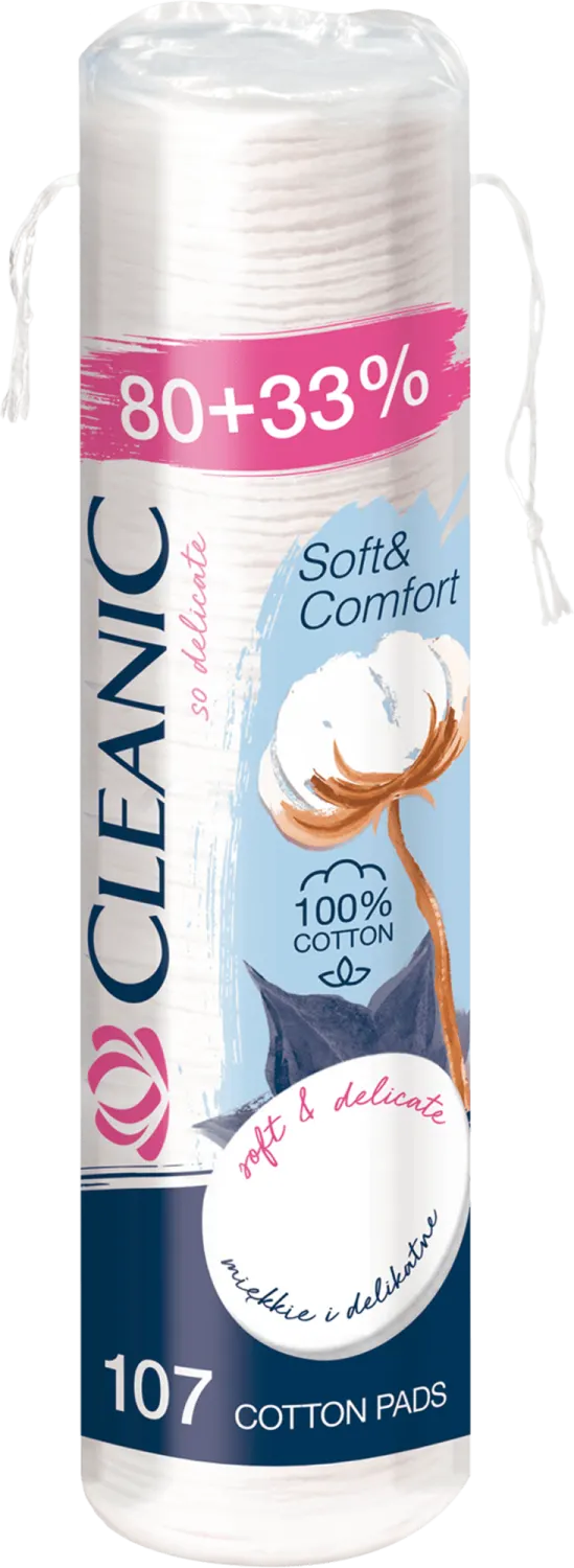 CLEANIC BLAZNICE SOFT&COMFORT 107KOM CLEANIC