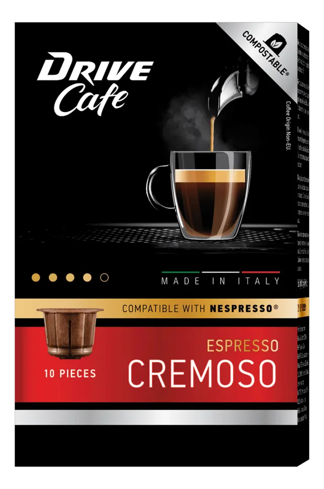 KAFA CREMOSO NESPRESSO DRIVE CAP DRIVE CAFE