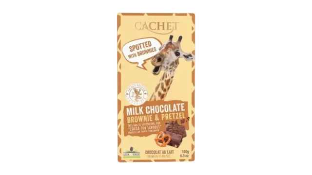COKOLADA CACHET BROWNIE PRETZEL 180G Kim's chocolates