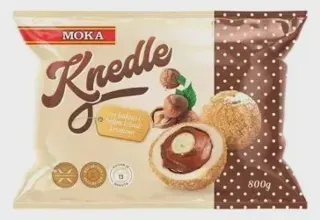 Knedle sa malinom i belim lesnik kremom 800g