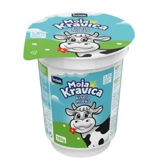 KISELO MLEKO CASA 2.8% MOJA KRAVICA 180ML IMLEK AD
