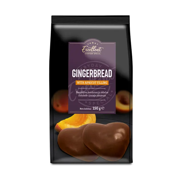 Gingerbread kajsija fil Excellent 150g Excellent