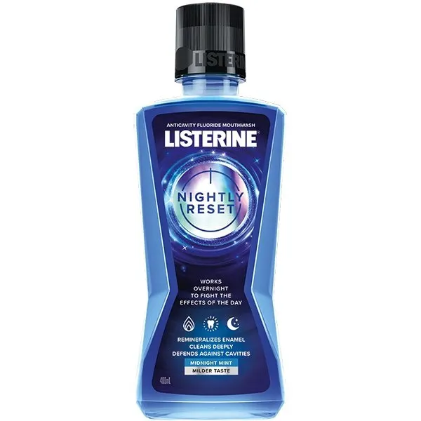 TEČNOST LISTERINE NIGHTLY RESET 40 400 ml LISTERINE