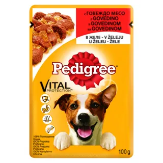 Hrana za pse sa govedinom Pedigree 100g