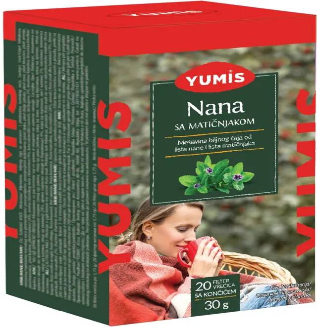 Yumis čaj nana sa matičnjakom 30 g YUMIS