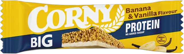 CORNY BIG + PROTEIN BANANA 50G ATLANTIC BRANDS - FOODLAND