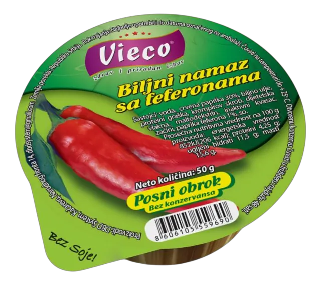 NAMAZ BILJNI SA FEFERONOM VIECO 50G VIECO