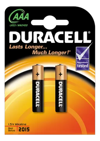 baterija duracell basic AAA 2kom duralock nelt