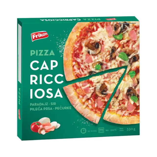 Smrznuta pizza Capricciosa 330g Frikom Frikom