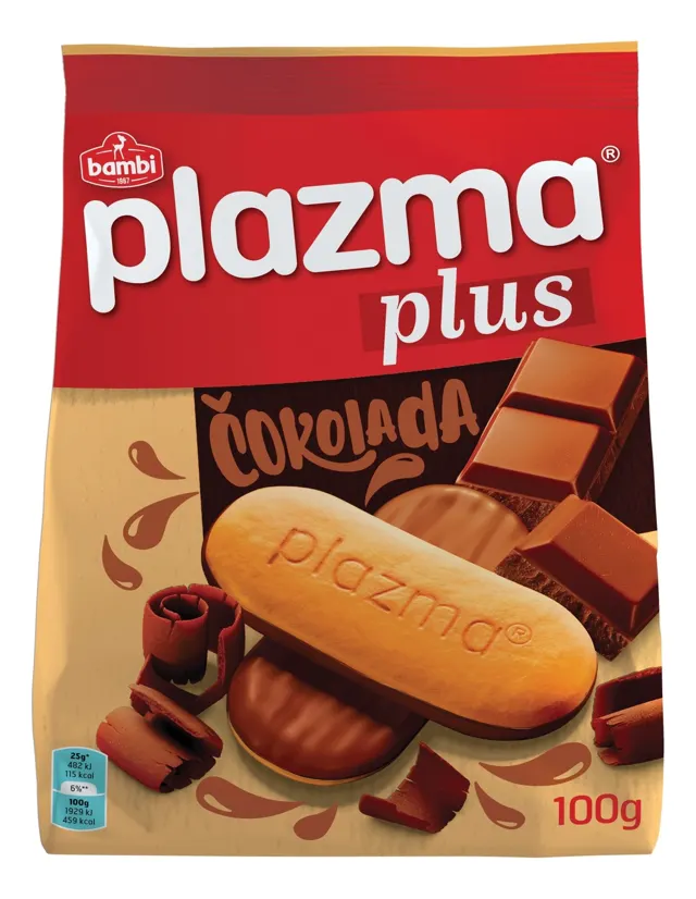 Plazma plus cokolada 100g BAMBI