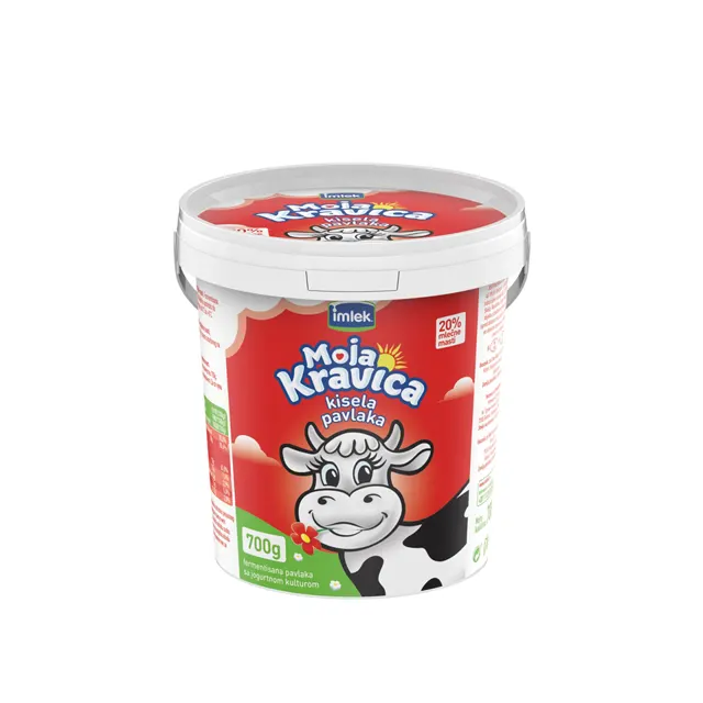 PAVLAKA KISELA 20% MOJA KRAVICA 700ML IMLEK AD IMLEK-MOJA KRAVICA