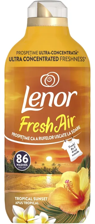 OMEKŠIVAČ LENOR FRESH AIR TROPICAL SUN 1204 ML 86 PRANJA P&G