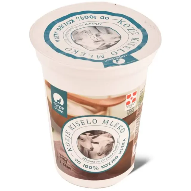 Kozje kiselo mleko Carpe Diem3,6%mm340 g Carpe diem