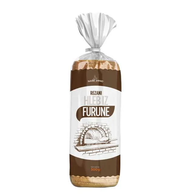 hleb iz furune rezani 500g 19520 don don DON DON