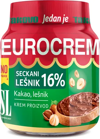 KREM SL EUROKREM SA SECKANIM LEŠNICIMA TEGLA 350G