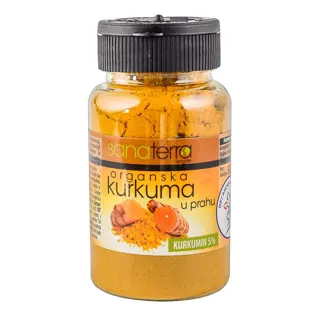 Sanaterra organska kurkuma u prahu 50g