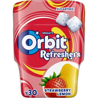 ŽVAKE ORBIT STRAWBER LEMO REFRESH BOTLE 12 WRIGLEY