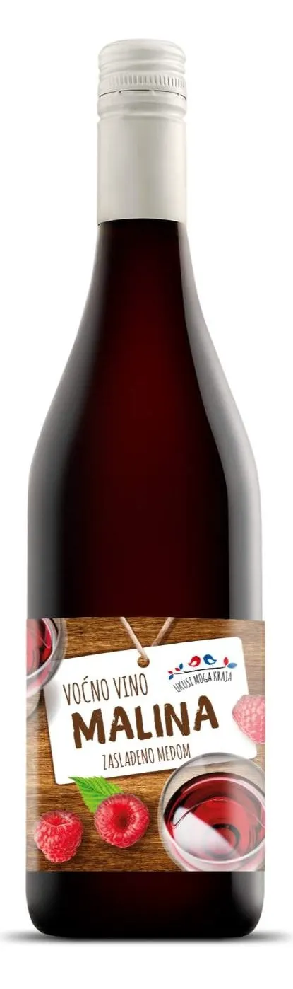 VINO MALINA 0,75L UMK UKUSI MOGA KRAJA