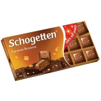 COKOLADA CARAMEL BROWNIE SCHOGETTEN 100gr SCHOGETTEN