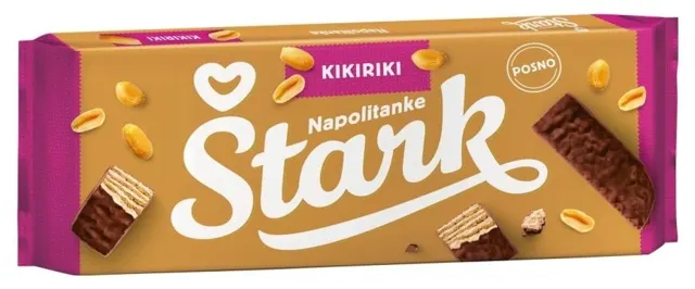 Stark napolitanke kikiriki 180g #18 Stark ŠTARK