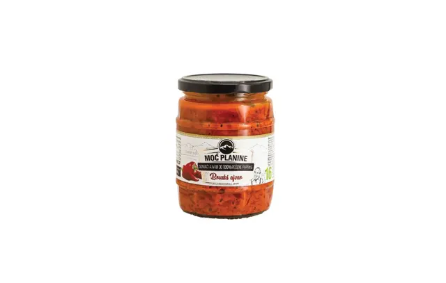 Ajvar domaci blagi Moc planine 580g MOĆ PLANINE