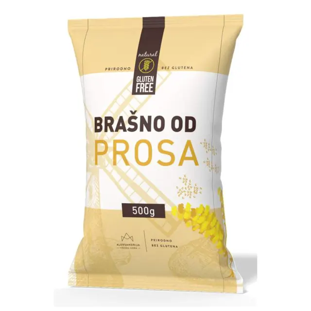 BRAŠNO BEZGLUTEN OD PROSA 500G IN IN