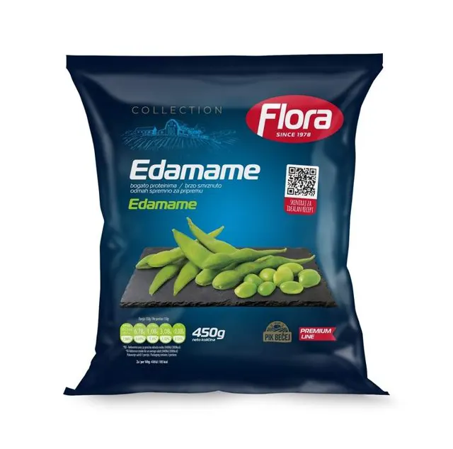Smrznuti edamame Flora 450g Flora