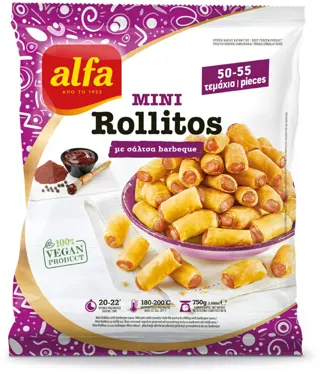MINI ROLLITOS SA UKUSOM ROSTILJA ALFA FOODS 750G