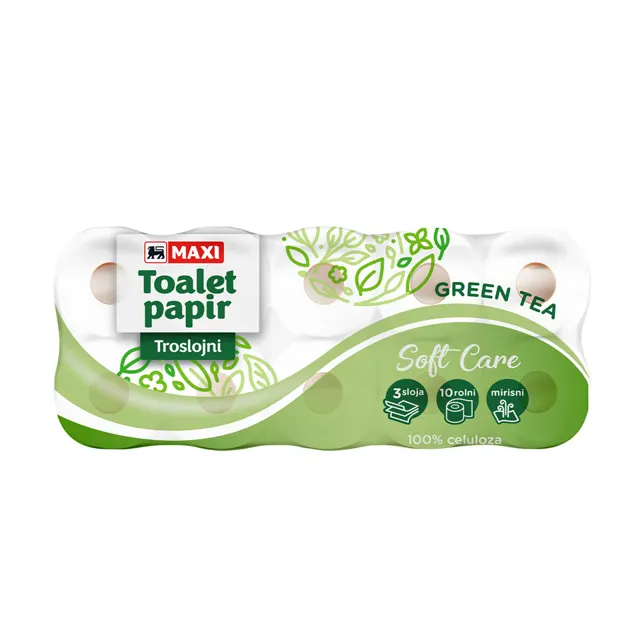 Toalet papir green tea Maxi 3sl 10/1 Maxi