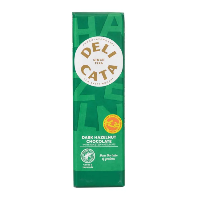 Cokolada crna lesnik Delicata EDH 100g Delicata