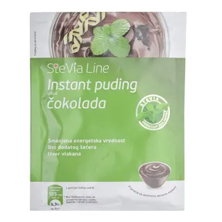 Inst.puding Stevia Line/cok.i zasl.40g