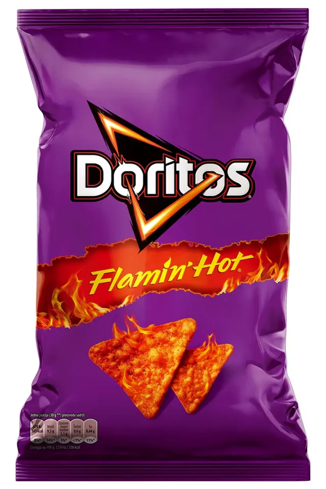 Doritos flaming hot 85gr Marbo DORITOS