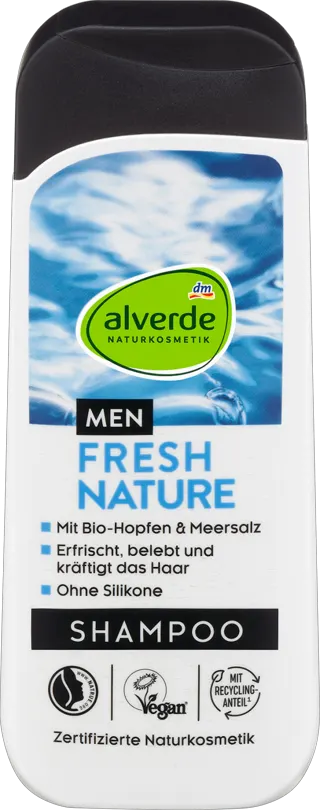 alverde MEN šampon Fresh Nature 200ml