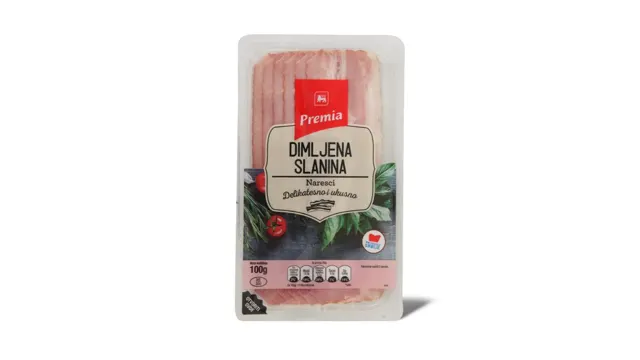 Slanina mesnata u zast.atm.Maxi 100g Maxi