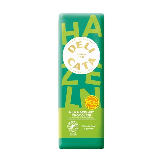 Cokolada mlecna lesnik Delicata EDH 100g Delicata