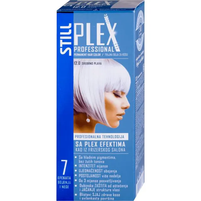 Still PLEX COLOR 12.0- srebrno plava far STILL PLEX EFFECT